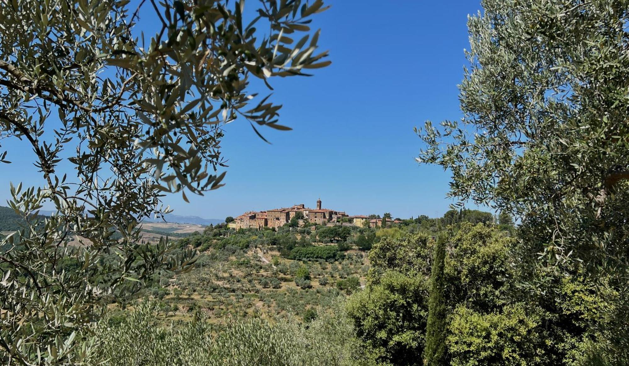 La Chiusa Dei Monaci Castelmuzio Exteriér fotografie