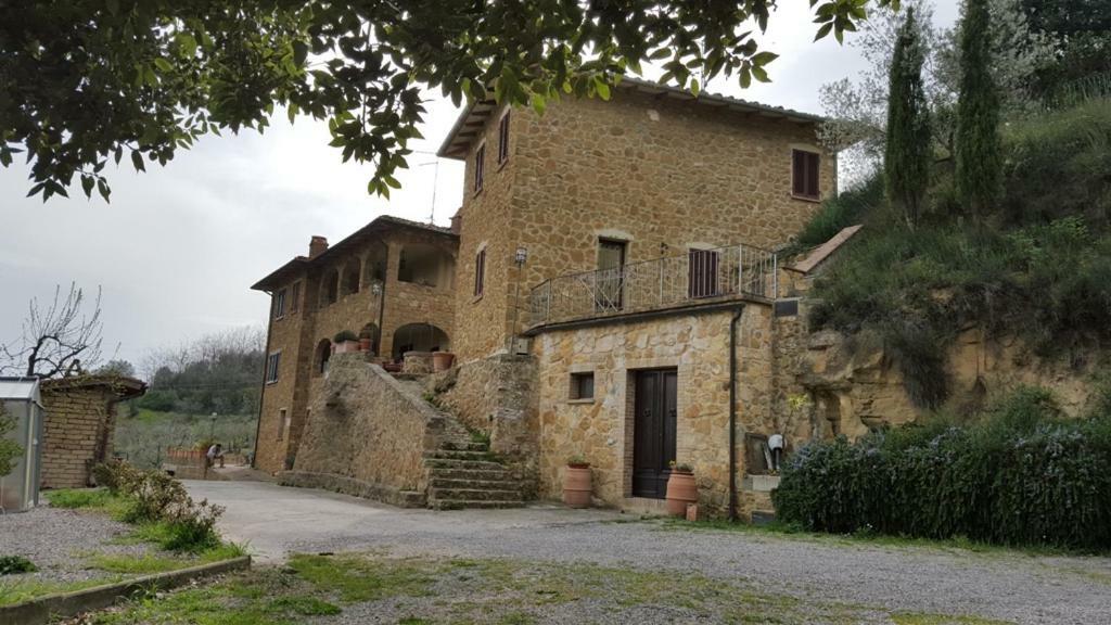 La Chiusa Dei Monaci Castelmuzio Exteriér fotografie