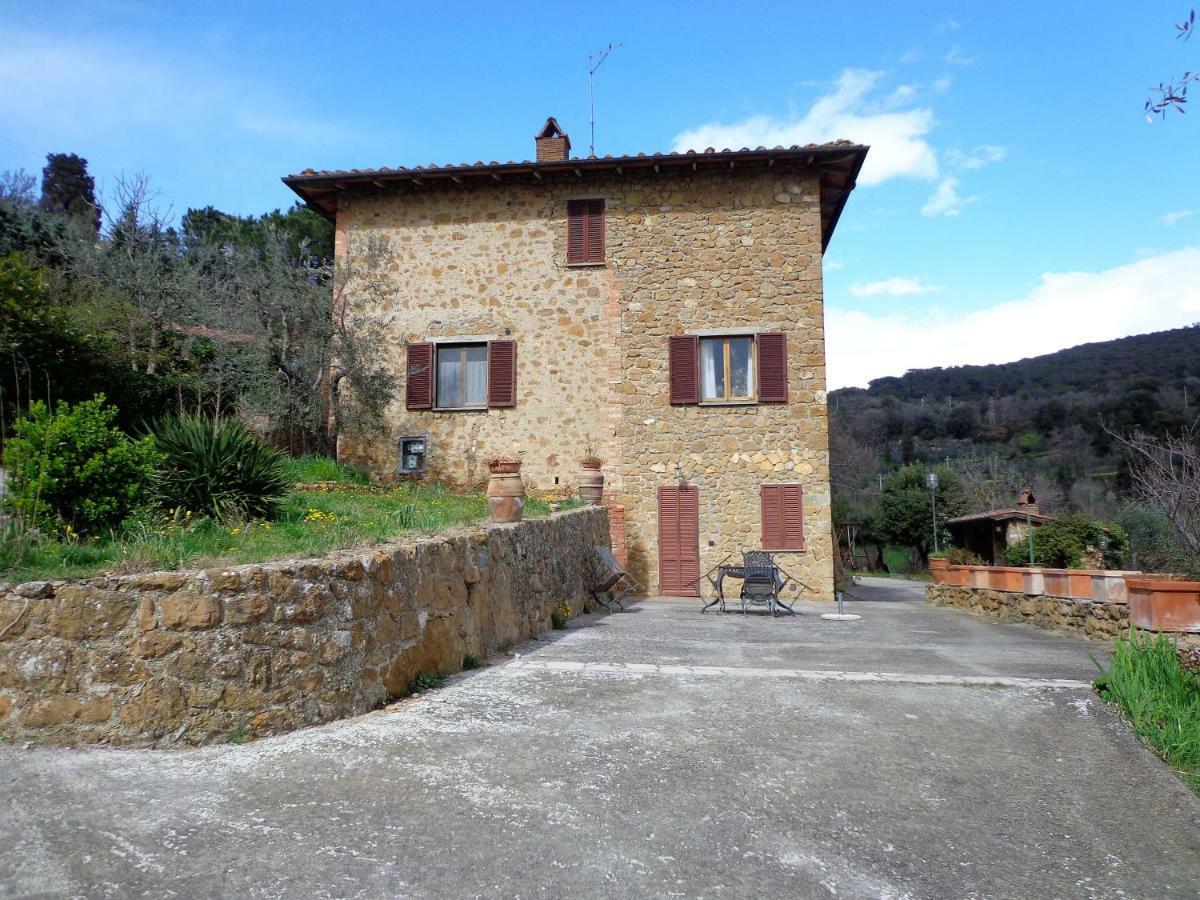 La Chiusa Dei Monaci Castelmuzio Exteriér fotografie