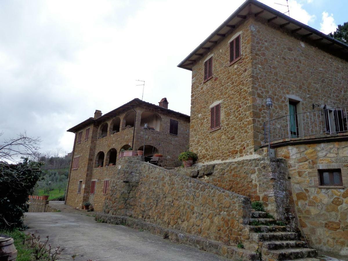 La Chiusa Dei Monaci Castelmuzio Exteriér fotografie